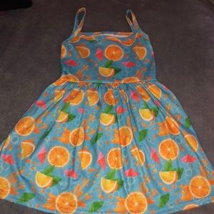 Infants Sundress 🍊 Oranges Print 6-12m NEW